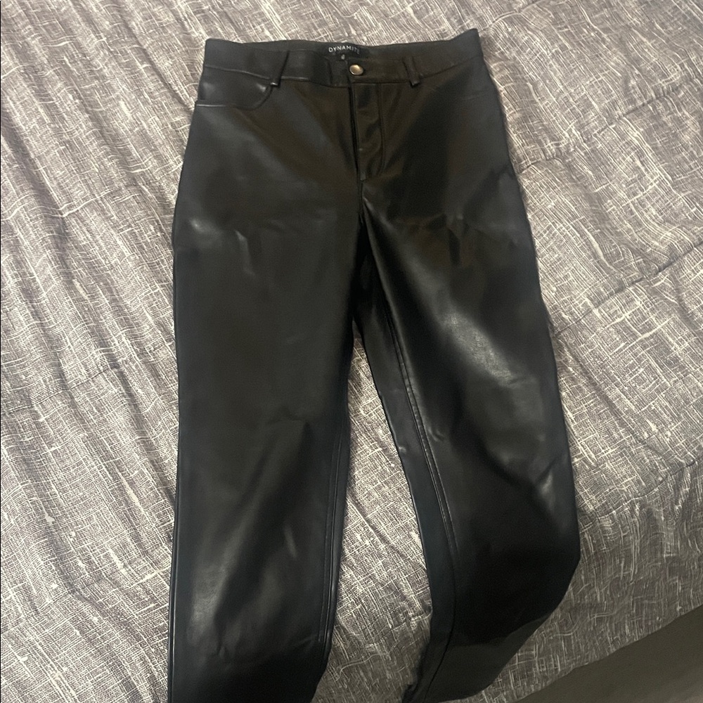 Dynamite Black Straight Leg Pants